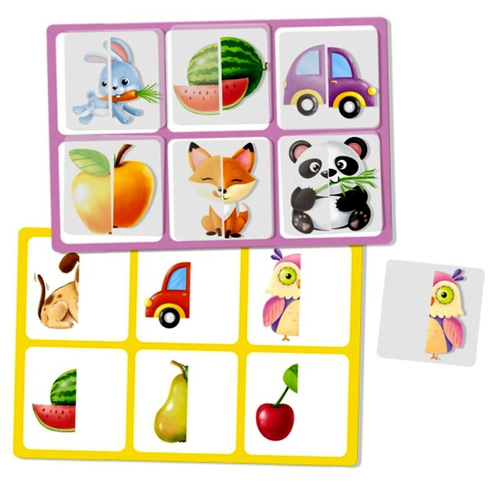 Лото «Половинки» Лото «Половинки»