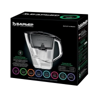 Фильтр -кувшин для очистки воды БАРЬЕР Гранд Нео 4,2 л, цвет антрацит