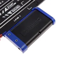 Автотрек TOP TURBO, с 2 машинами, 1:43, длина трасы 560 см, работает от сети