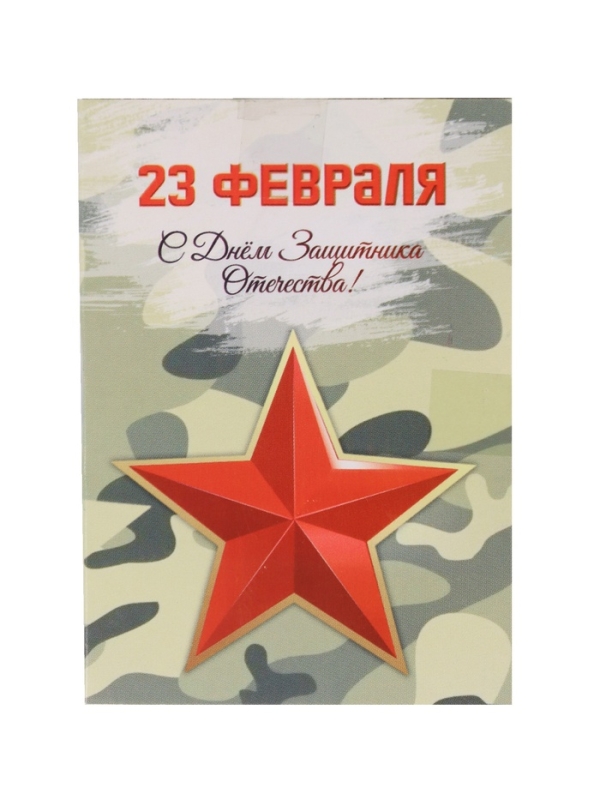 Карта выживания "23 февраля" Звезда