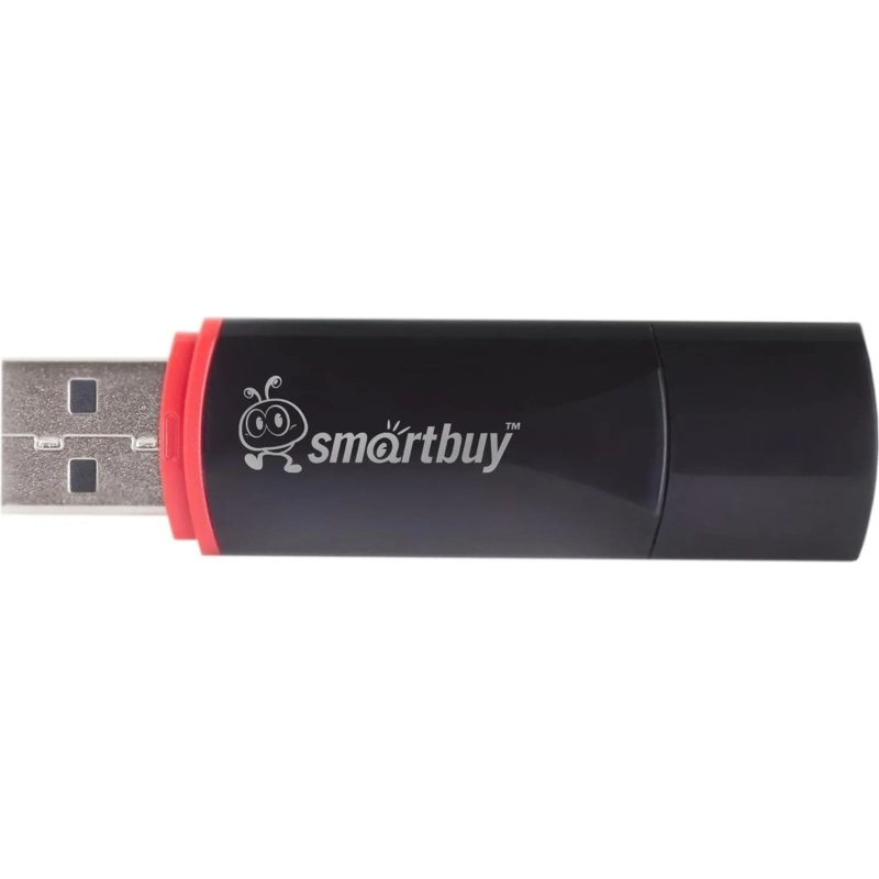 Флеш-память Smartbuy Crown, 64Gb, USB 2.0, чер, SB64GBCRW-K