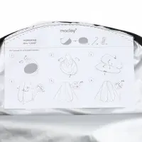 Палатка туристическая для душа и туалета maclay, 120&times;120&times;195 см, автоматическая, трекинговая, однослойная, бежевая