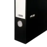 Папка&ndash;регистратор А4, 80 мм, ErichKrause Business, с арочным механизмом, черная