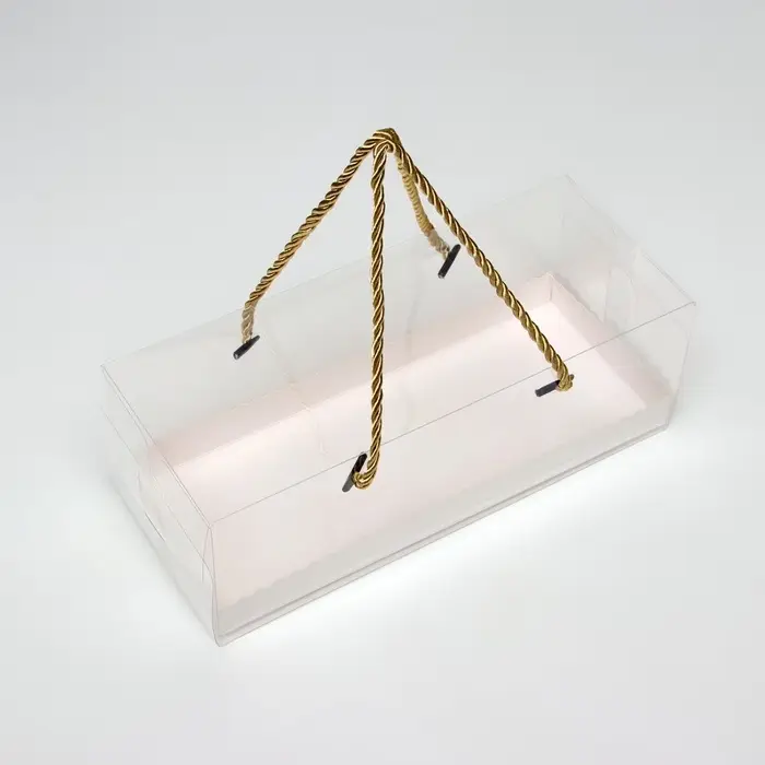 Коробка под рулет, белая 27.5&times;11&times;9.5. Кондитерская упаковка