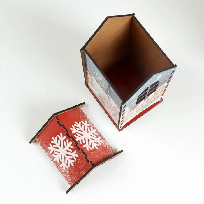 Чайный домик &laquo;С Новым годом&raquo;, 20&times;10.5&times;9.5 см