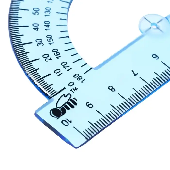 Транспортир 180°/10 см Calligrata, пластиковый, прозрачный, зелёный, МИКС Транспортир 180°/10 см Calligrata, пластиковый, прозрачный, зелёный, МИКС