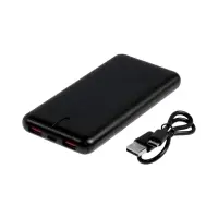 Внешний аккумулятор  VIXION PRO VP-01, 10000мАч, USB+Type-C, быстрая зарядка, черный