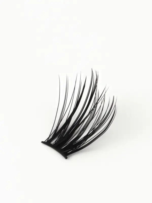 Набор накладных ресниц &laquo;Аниме&raquo;, пучки, 10, 12, 14 мм, чёрные