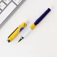 Ручка шариковая, синяя паста, 1 мм, пластик, в открытке &laquo;Любимому воспитателю&raquo;