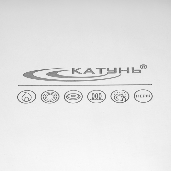 Котел из нержавеющей стали «Общепит», 35 л, d=40 см, h=33 см, капсульное дно, индукция Котел из нержавеющей стали «Общепит», 35 л, d=40 см, h=33 см, капсульное дно, индукция