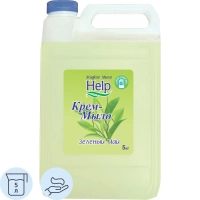 Крем-мыло жидкое HELP Зеленый чай 5кг