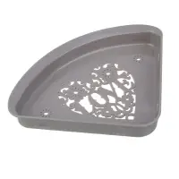 VETTA Love Полочка для ванной комнаты, пластик, 25,5х18,5х3см, 2 цвета