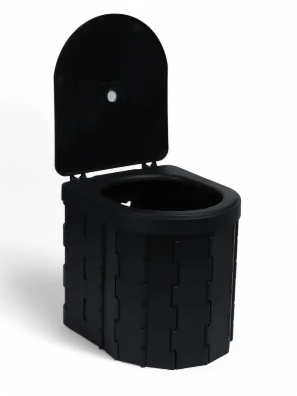 Туалет складной туристический Maclay, в комплекте 15 мешков, 12 пакетов абсорбента