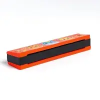 Губная гармошка Лесная мастерская &laquo;Зверята&raquo;, размер 2&times;13&times;3 см, оранжевая