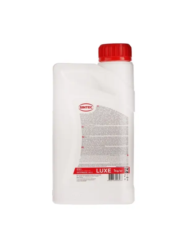 Антифриз Sintec Luxe красный G12+, 1 л