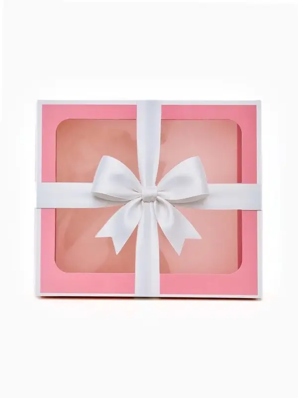 Коробка подарочная &laquo;Розовый бант&raquo; , 23.5 &times; 20.5 &times; 5.5 см