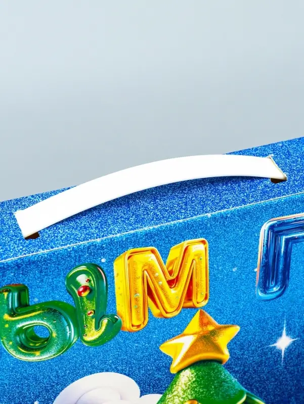 Подарочная новогодняя коробка &laquo;Мерцающий&raquo;, Календарь 47.7&times;3.9&times;32 см