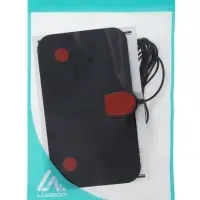 Антенна комнатная для телевизора Luazon TY13, пассивная, 5 В, 25 дБи, DVB-T2, цифровая, клеящаяся, чёрная