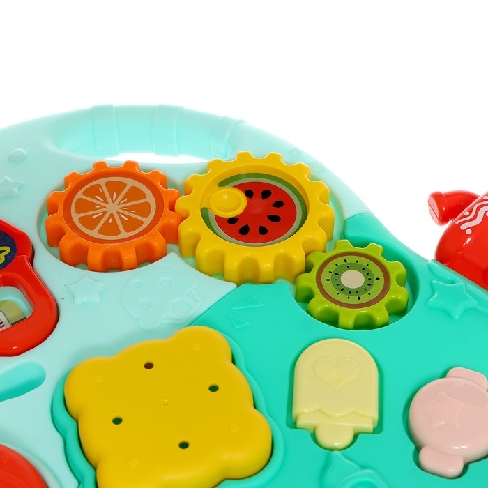 Столик-ходунки 4 в 1, звук, цвет голубой Столик-ходунки 4 в 1, звук, цвет голубой