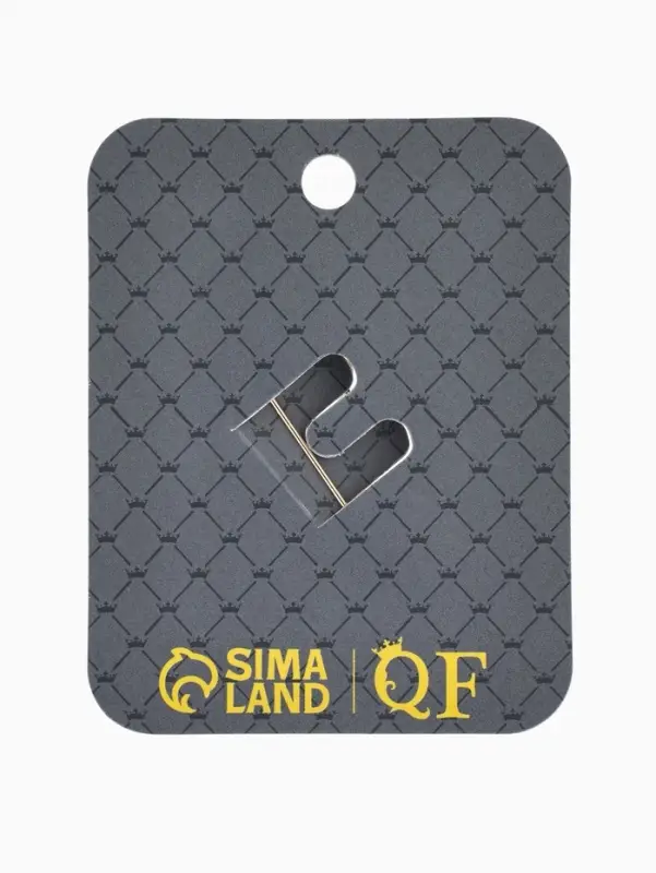 Брошь &laquo;Ветвь&raquo;, жемчуг, цвет белый в золоте