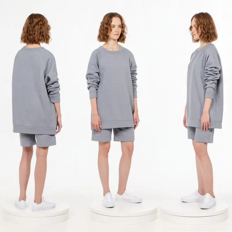 Свитшот унисекс S1, серый, размер XS/S Свитшот унисекс S1, серый, размер XS/S