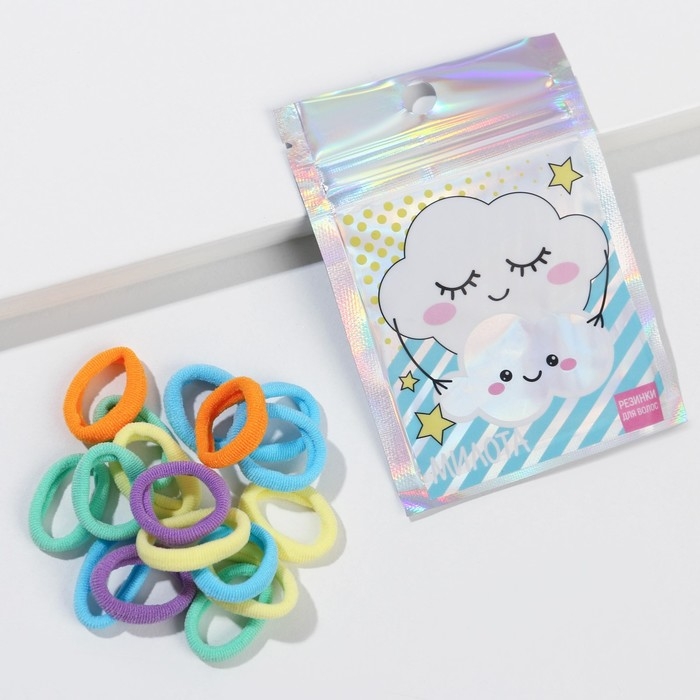 Резинки для волос «Облачко», 20 шт Резинки для волос «Облачко», 20 шт