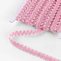 Тесьма декоративная &laquo;Шанель&raquo;, 12 мм, 10&plusmn;1 м, розовая