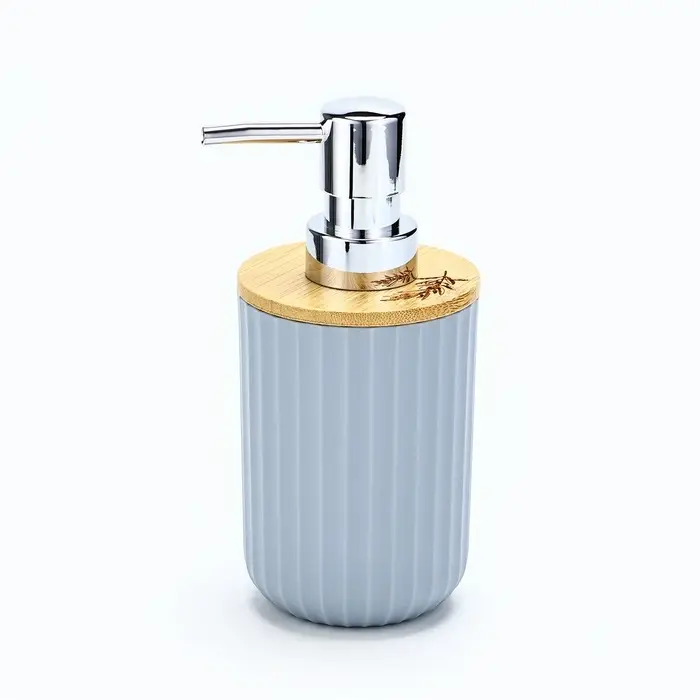 Дозатор для жидкого мыла, серый, 350 мл