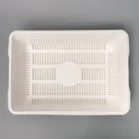 Туалет глубокий с сеткой 36&times;25&times;9 см, белый