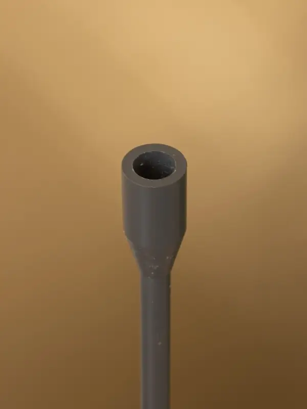 Подсвечник "Аскет" черный 14х14х25,5 см