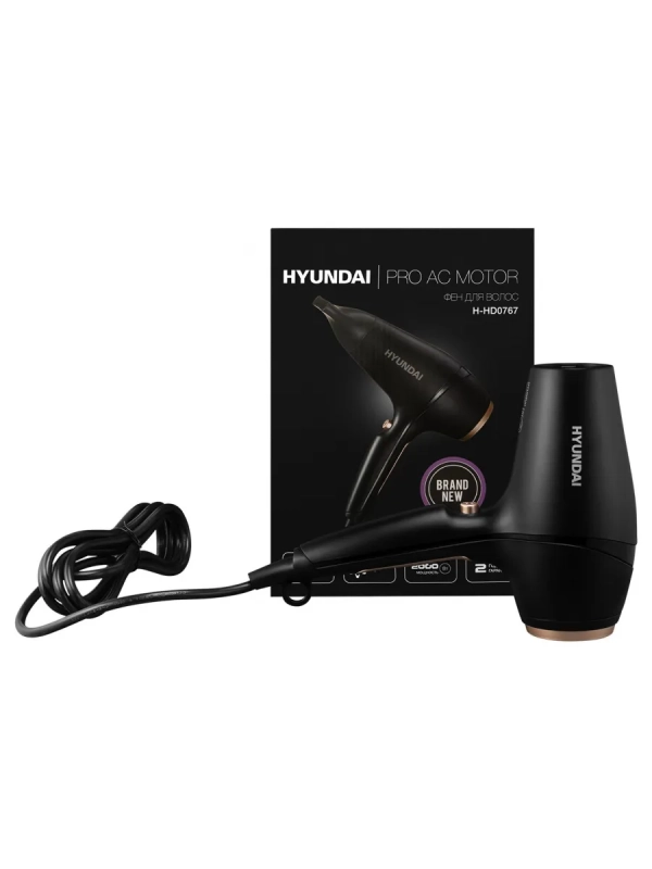 Фен H-HD0767 2000Вт черный
