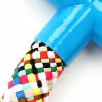 Игрушка тренировочная канатная "Восьмёрка", до 38 см, до 260 г