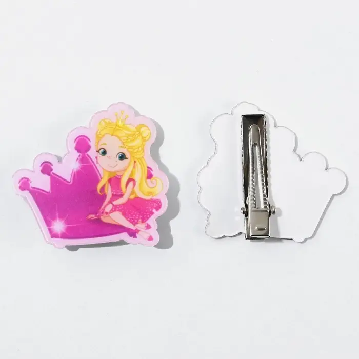 Заколка для волос «Princess», 3,8 х 3,5 х 1 см Заколка для волос «Princess», 3,8 х 3,5 х 1 см