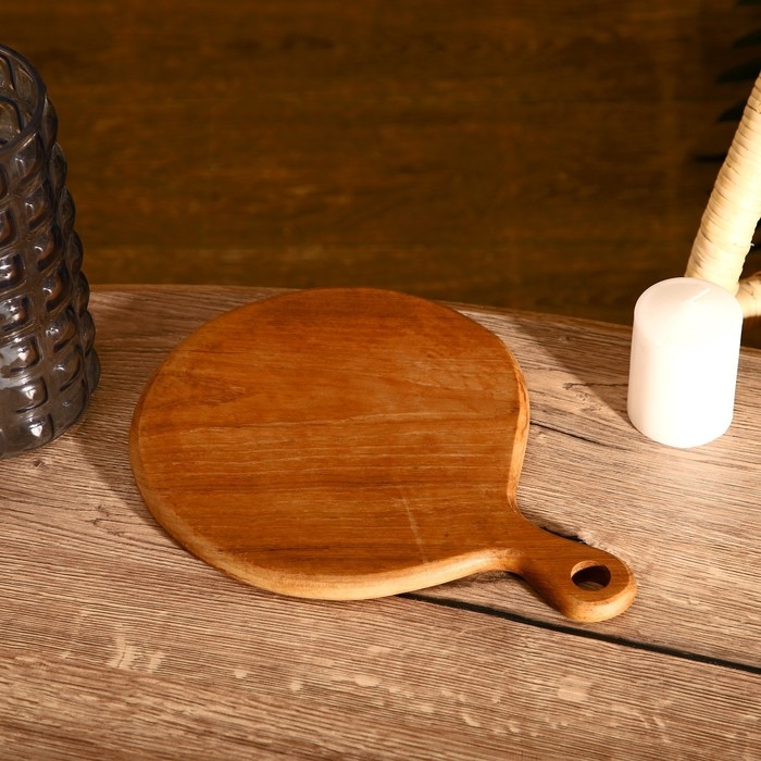 Доска разделочная 30х20х2 см, тиковое дерево Доска разделочная 30х20х2 см, тиковое дерево