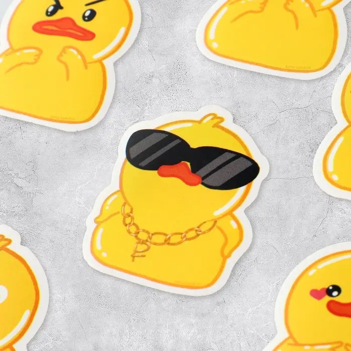 Набор стикеров &laquo;Уточки&raquo;, 5 х 5 см