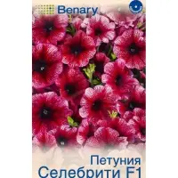 Семена цветов Петуния «Селебрити», F1, многоцветковая, драже, Benary, 7 шт. Семена цветов Петуния «Селебрити», F1, многоцветковая, драже, Benary, 7 шт.
