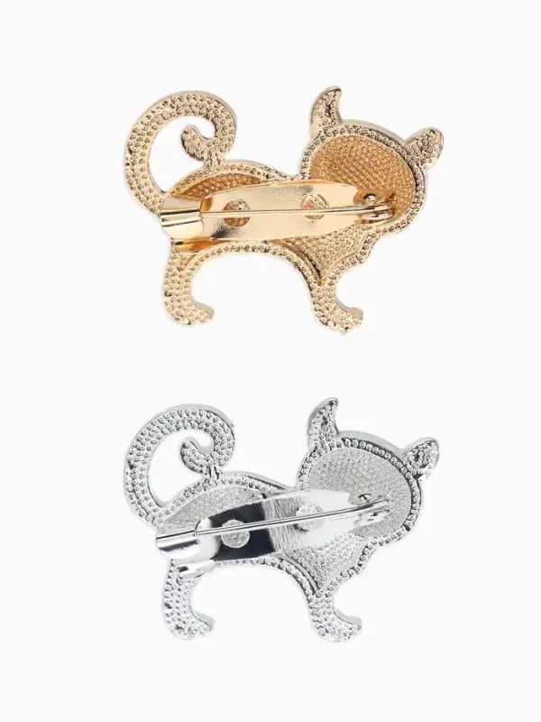 Брошь &laquo;Бродячий кот&raquo;, МИКС