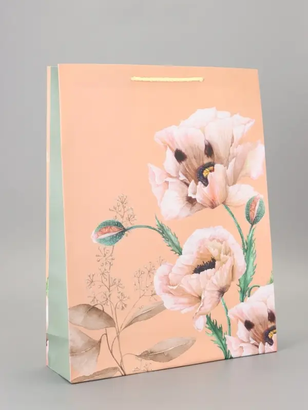 Пакет подарочный ламинированный «Самой лучшей» 33×42.5×10 см Пакет подарочный ламинированный «Самой лучшей» 33×42.5×10 см