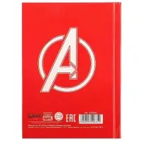 Блокнот А6, 40 листов в твёрдой обложке, Мстители