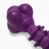 Жевательная игрушка для собак &laquo;Спортсмен&raquo;, 15.5 см, TPR, фиолетовая