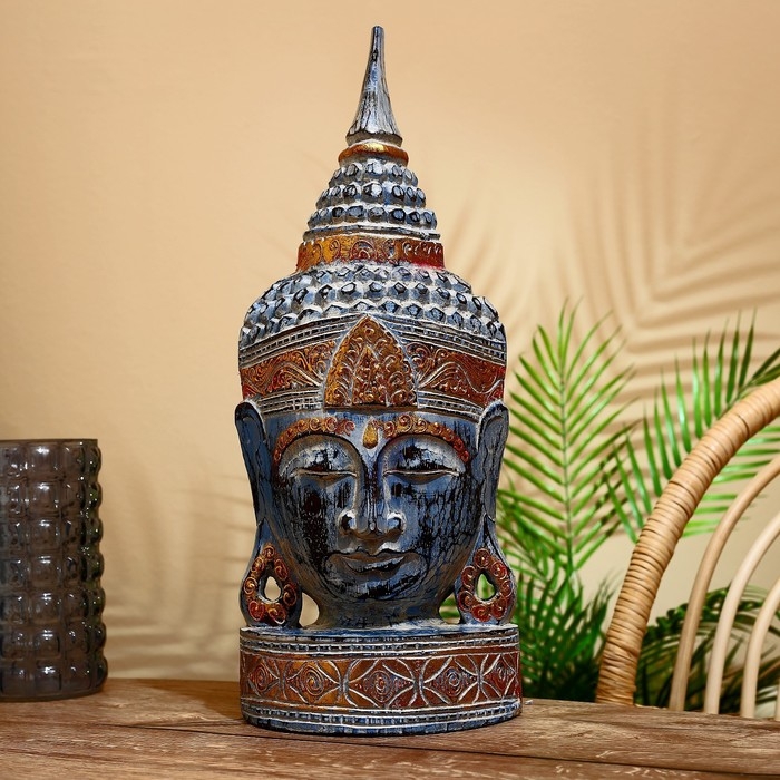 Сувенир Сувенир "Голова Будды" албезия 50 см