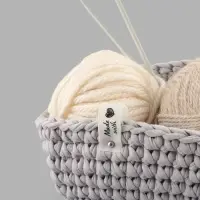 Бирка с кнопкой Made with love Арт Узор, 8&times;1.8 см, 10 шт., белая, чёрная