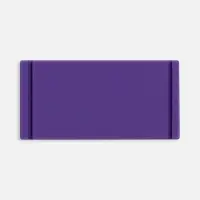 Лейбл из ПВХ Dzeta, XS, фиолетовый