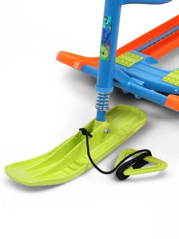 Снегокат &laquo;Монстрики&raquo;, оранжевый, зелёный, ТС1-СЛ/М Snow Cat