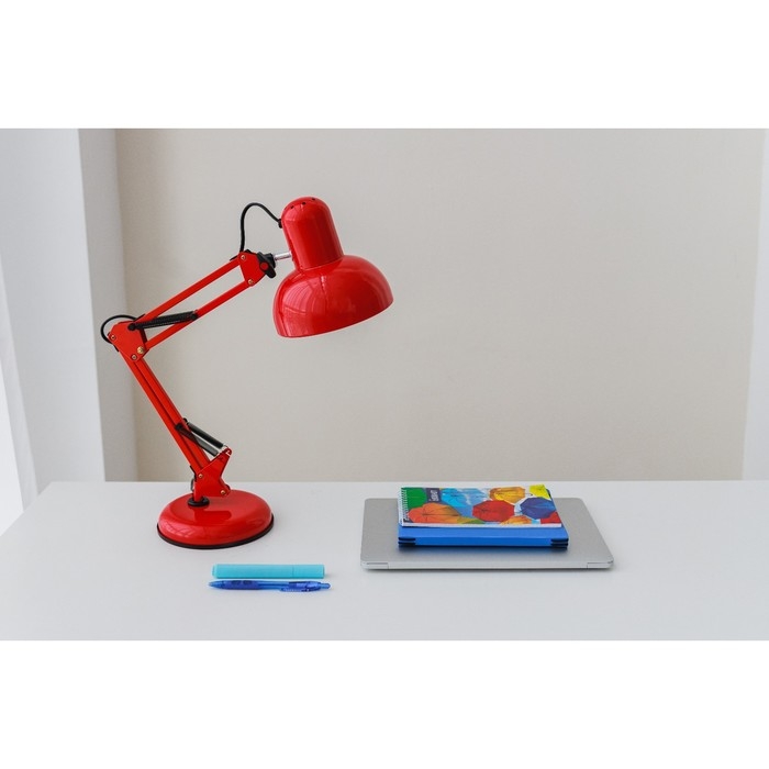 Лампа настольная 810 Лампа настольная 810 "Деко, красная" E27 40W RISALUX