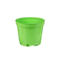 Горшок для рассады, 5 л, d=22 см, h=18 см, пластик, МИКС, Greengo