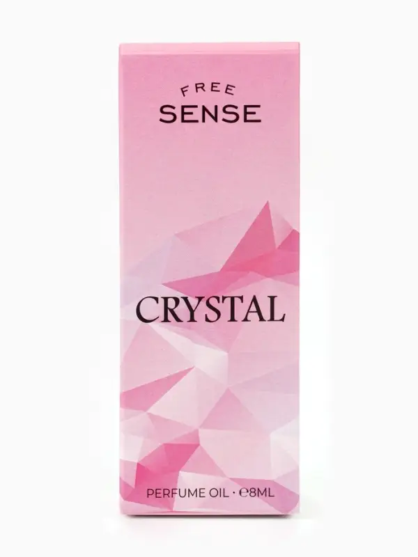 Парфюмерное масло женское Free Sense Crystal, 8 мл (по мотивам Bright Crystal (Versace)