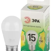 Лампа светодиодная LED 15 Вт 1500Лм 3000К шар теплый E27 220-240В LED P45-15W-830-E27 Green Line