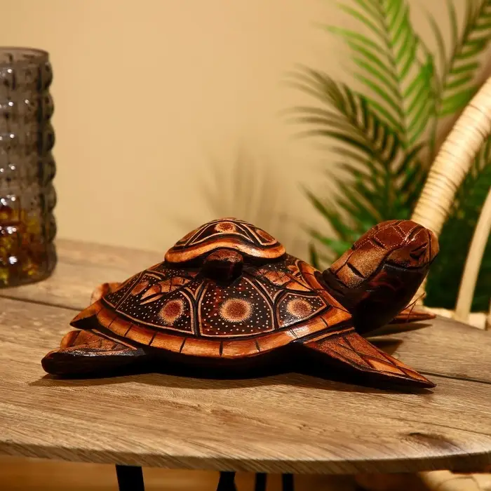 Сувенир "Черепаха" албезия 30х20х6 см