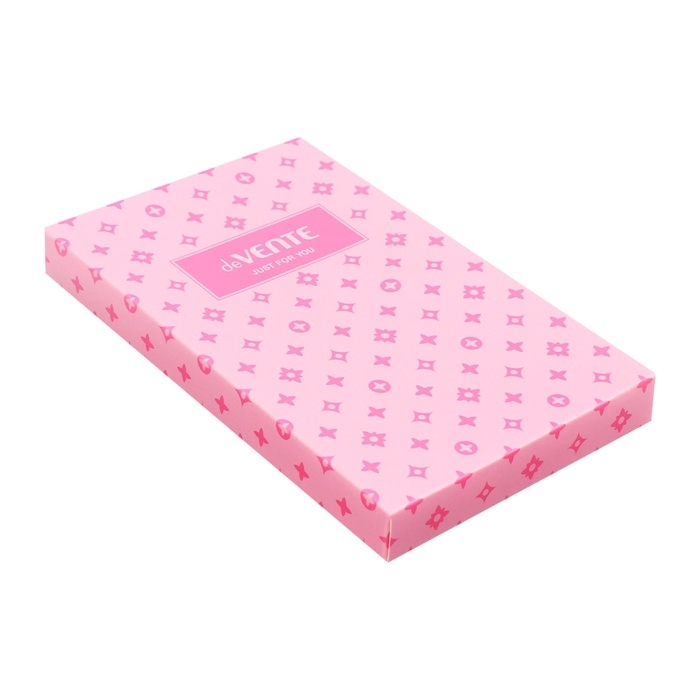 Планинг карманный недатированный 80 листов, 100 х 170мм deVENTE.Elizabeth, твердая обложка кожзам с поролоном, хлястик, блок 70, сиреневый